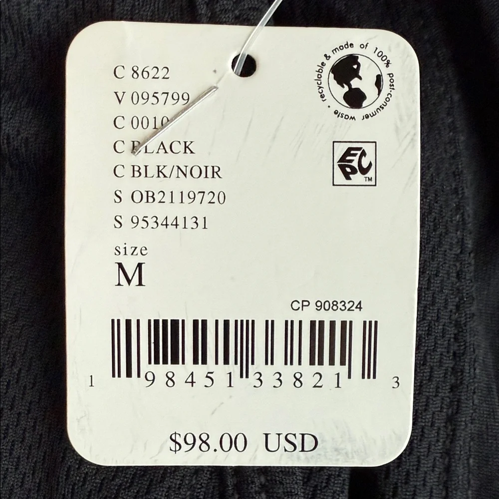 Free People Movement One On One Mesh Pants Black size M NWT!!! - Picture 9 of 9